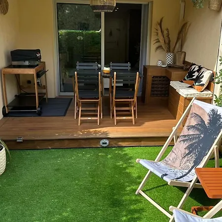 Charming With Garden In Roquebrune Appartement *